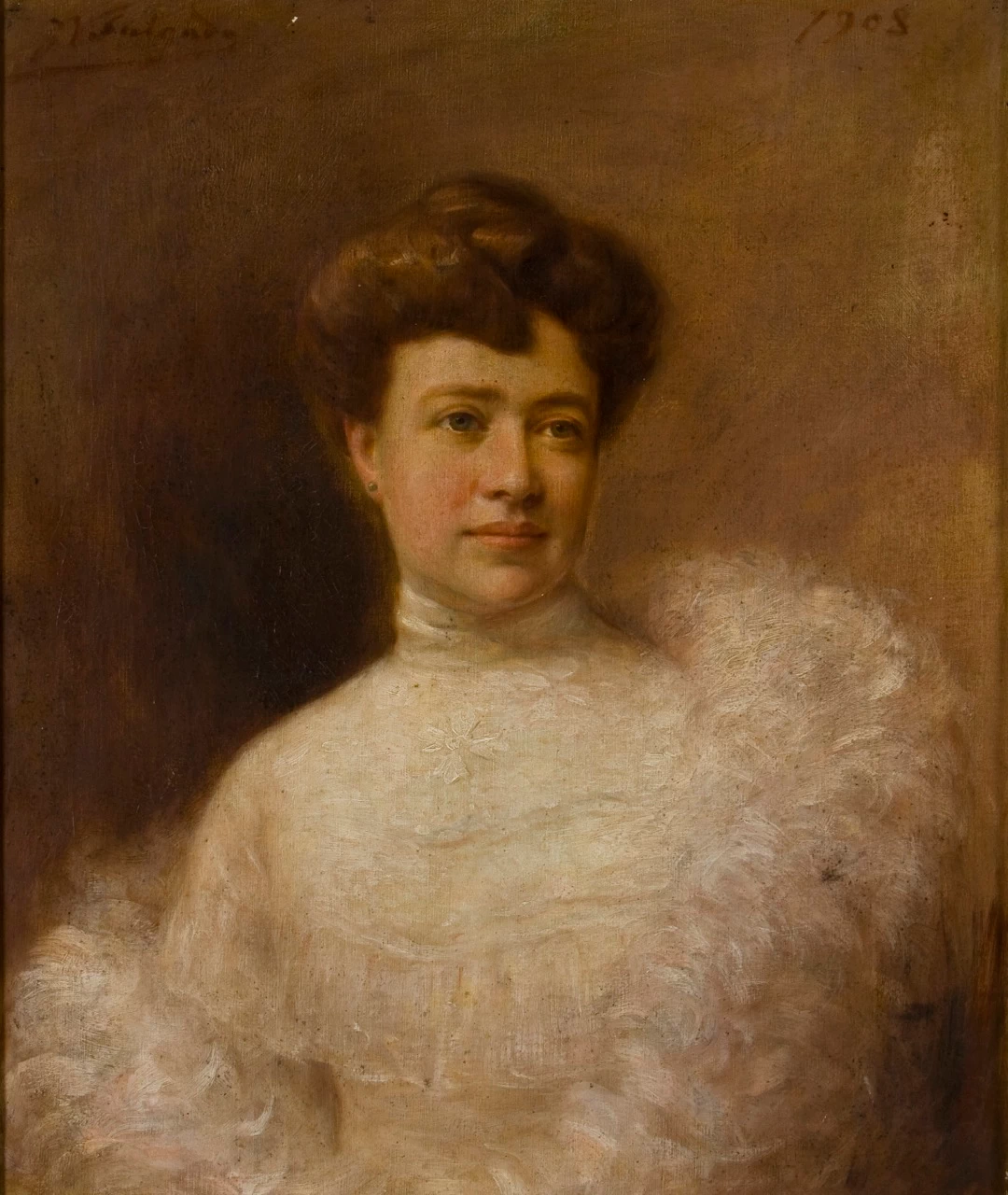 Veloso Salgado - Ritratto di Gentildonna, 1908